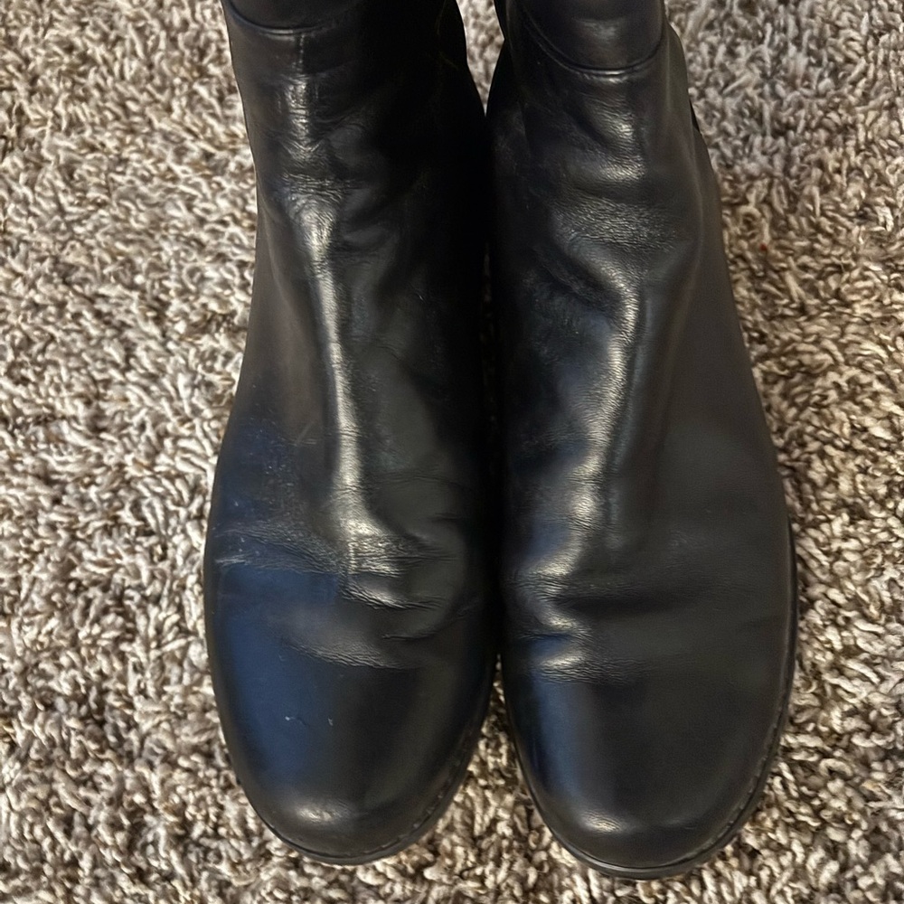 Stuart Weitzman black
over the knee Boots leather 8.5 - Picture 9 of 16